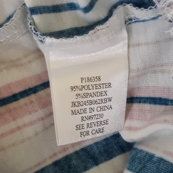 Crave Fame ruffle boho crop top blouse LG *C2 - Picture 3 of 6